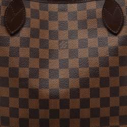 Pre Owned Louis Vuitton Damier Ebene Canvas Neverfull MM Bag