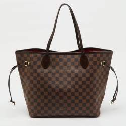 Pre Owned Louis Vuitton Damier Ebene Canvas Neverfull MM Bag