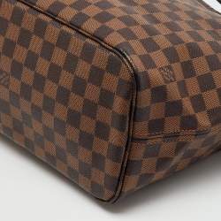 Pre Owned Louis Vuitton Damier Ebene Canvas Neverfull MM Bag