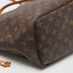 Pre Owned Louis Vuitton Monogram Canvas Neverfull MM Bag