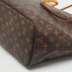 Pre Owned Louis Vuitton Monogram Canvas Neverfull MM Bag