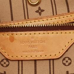 Pre Owned Louis Vuitton Monogram Canvas Neverfull MM Bag
