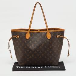 Pre Owned Louis Vuitton Monogram Canvas Neverfull MM Bag