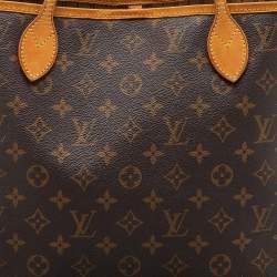 Pre Owned Louis Vuitton Monogram Canvas Neverfull MM Bag