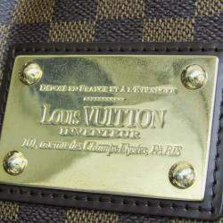 Pre Owned Louis Vuitton Hampstead MM Damier Ebene Canvas Shoulder Bag