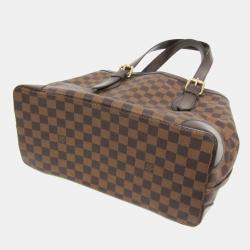 Pre Owned Louis Vuitton Hampstead MM Damier Ebene Canvas Shoulder Bag