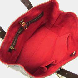 Pre Owned Louis Vuitton Hampstead MM Damier Ebene Canvas Shoulder Bag