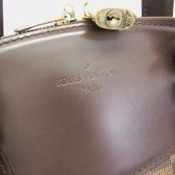 Pre Owned Louis Vuitton Damier Shoulder Bag Ebene