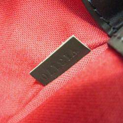 Pre Owned Louis Vuitton Damier Shoulder Bag Ebene