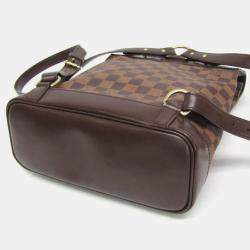 Pre Owned Louis Vuitton Soho Damier Ebene Canvas Backpack