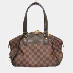 Pre Owned Louis Vuitton Verona PM Damier Ebene Canvas Shoulder Bag