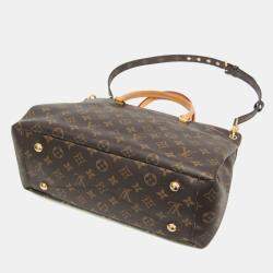 Pre Owned Louis Vuitton Pallas Monogram Cerise Canvas Handbag