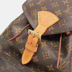 Pre Owned Louis Vuitton Monogram Montsouris GM Backpack Monogram