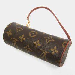 Pre Owned Louis Vuitton Papillon 30 Monogram Canvas Handbag