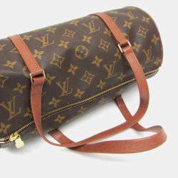 Pre Owned Louis Vuitton Papillon 30 Monogram Canvas Handbag