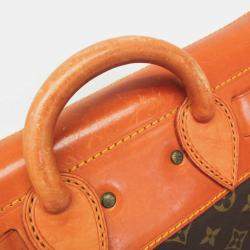 Pre Owned حقيبة بوسطن لوي فيتون مونوغرام ستيمر 35 بنية اللون