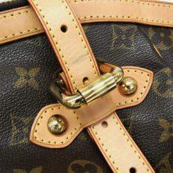 Pre Owned Louis Vuitton Tivoli GM Monogram Brown Canvas Tote Bag