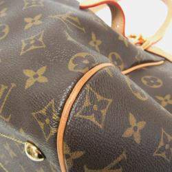 Pre Owned Louis Vuitton Tivoli GM Monogram Brown Canvas Tote Bag