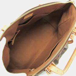 Pre Owned Louis Vuitton Tivoli GM Monogram Brown Canvas Tote Bag