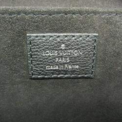 Pre Owned Louis Vuitton My Rock Me Black Cream Leather Handbag