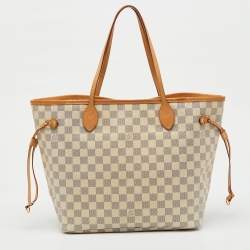 مملوكة مسبقًا Louis Vuitton Damier Azur Canvas Neverfull MM Bag