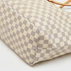 مملوكة مسبقًا Louis Vuitton Damier Azur Canvas Neverfull MM Bag