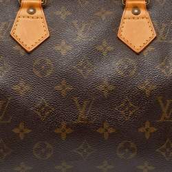 Pre Owned Louis Vuitton Monogram Canvas Speedy 25 Bag