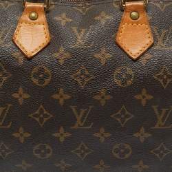 Pre Owned Louis Vuitton Monogram Canvas Speedy 25 Bag
