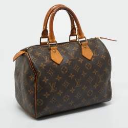 Pre Owned Louis Vuitton Monogram Canvas Speedy 25 Bag