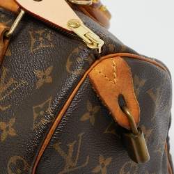 Pre Owned Louis Vuitton Monogram Canvas Speedy 25 Bag