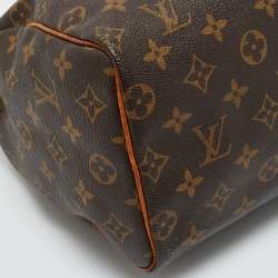 Pre Owned Louis Vuitton Monogram Canvas Speedy 25 Bag