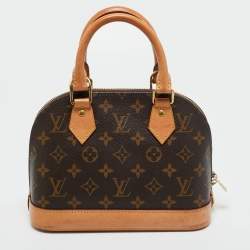 مملوكة مسبقًا حقيبة لوي فيتون ألما بي بي قماش مونوغرام