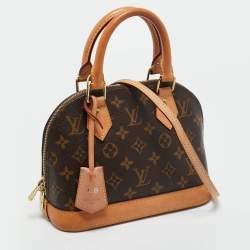 مملوكة مسبقًا حقيبة لوي فيتون ألما بي بي قماش مونوغرام