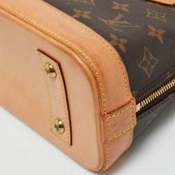 مملوكة مسبقًا حقيبة لوي فيتون ألما بي بي قماش مونوغرام