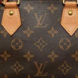 مملوكة مسبقًا حقيبة لوي فيتون ألما بي بي قماش مونوغرام