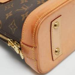 مملوكة مسبقًا حقيبة لوي فيتون ألما بي بي قماش مونوغرام