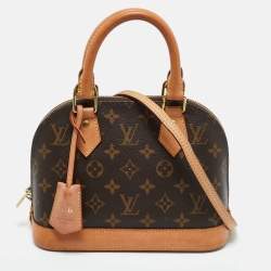مملوكة مسبقًا حقيبة لوي فيتون ألما بي بي قماش مونوغرام