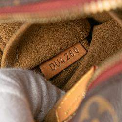Pre Owned Louis Vuitton Brown Monogram Boite Chapeau Souple PM