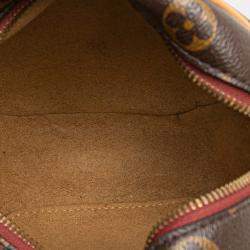 Pre Owned Louis Vuitton Brown Monogram Boite Chapeau Souple PM