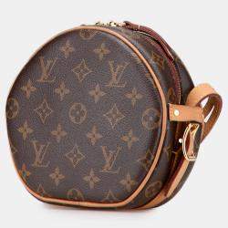 Pre Owned Louis Vuitton Brown Monogram Boite Chapeau Souple PM