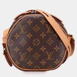 Pre Owned Louis Vuitton Brown Monogram Boite Chapeau Souple PM
