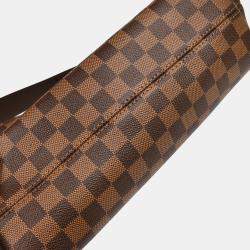 Pre Owned Louis Vuitton Graceful PM Damier Ebene Canvas Handbag