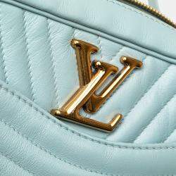 Pre Owned Louis Vuitton Blue New Wave Camera Bag