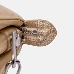 Pre Owned Louis Vuitton Gold Monogram Coussin PM