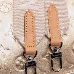 Pre Owned Louis Vuitton Gold Monogram Coussin PM