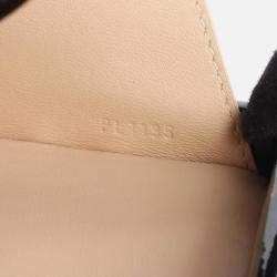 Pre Owned Louis Vuitton Petite Malle Blue Multicolor Patent Leather Shoulder Bag