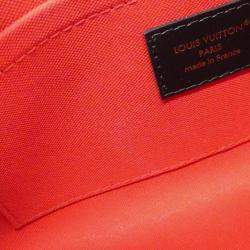 Pre Owned Louis Vuitton Monogram Reverse On The Go EW Brown Shoulder Bag