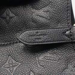 Pre Owned Louis Vuitton Neonoe Black Monogram Empreinte Leather Handbag