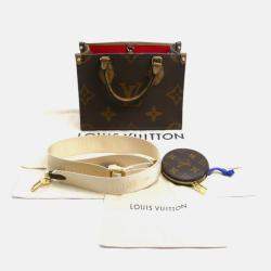 Pre Owned Louis Vuitton On The Go PM Monogram & Reverse Brown Shoulder Bag