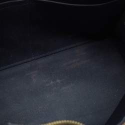 Pre Owned Louis Vuitton Marine Rouge Monogram Empreinte Leather Sully PM Bag